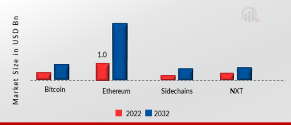 Smart Contracts in Healthcare Market, by Blockchain Platform, 2022 & 2032