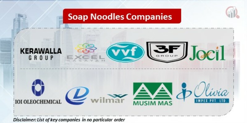 Soap Noodles Key Companies