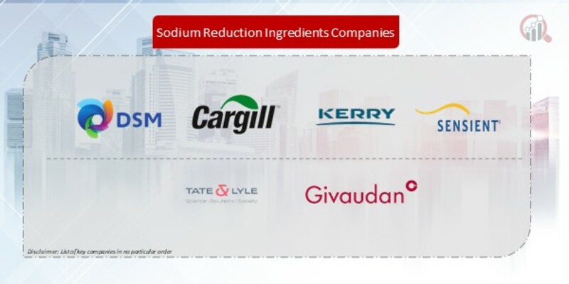 Sodium Reduction Ingredients Companies
