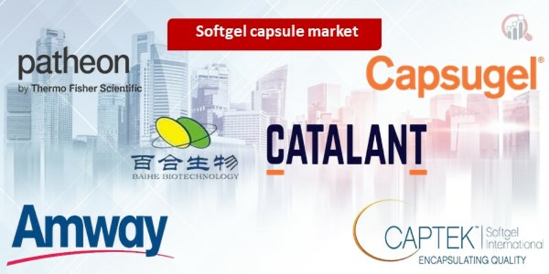 Softgel capsule key companies