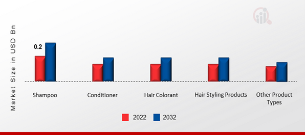 South Africa Hair Care Market, by Product Type, 2022 & 2032