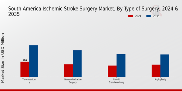 South America Ischemic Stroke Surgery Market Segment