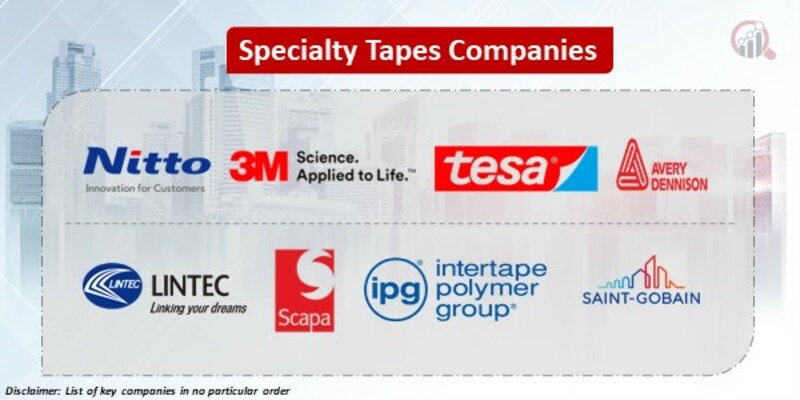Specialty Tapes Key Companies