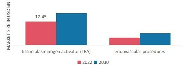 Stroke Disorder and Treatment Market, by Treatment, 2022 & 2030