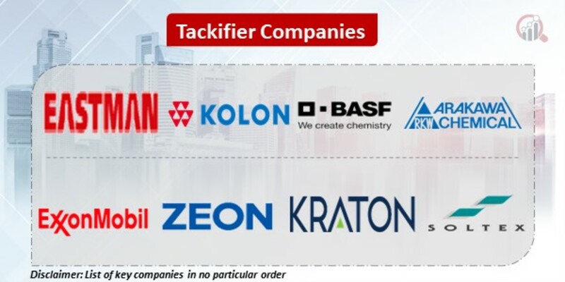 Tackifier Key Companies