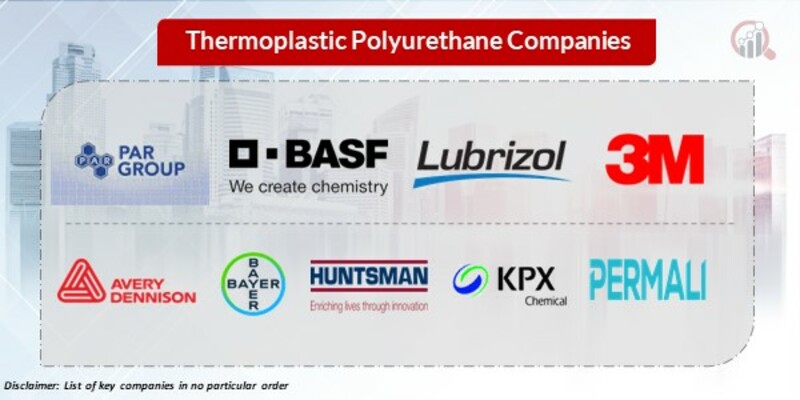 Thermoplastic polyurethane Key Companies