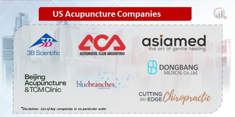 US acupuncture Key Companies