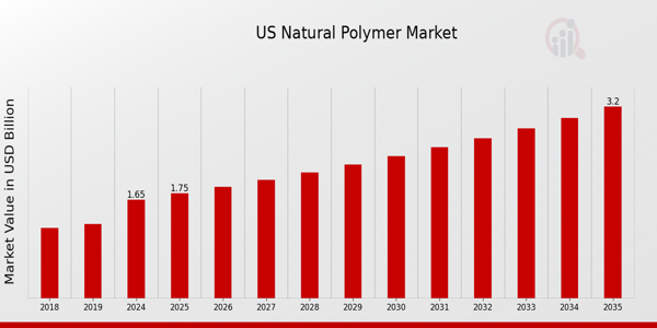 US Natural Polymer Market size