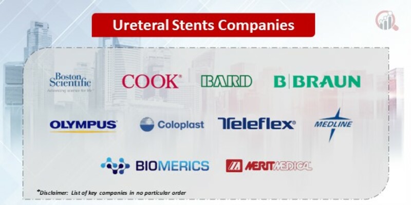 Ureteral Stents Key Companies
