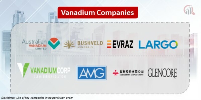 Vanadium Key Companies