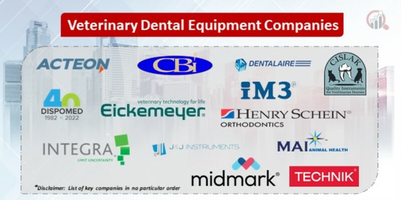 Veterinary Dental Equipment Key Companies