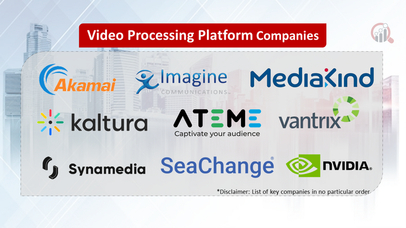 Video Processing Platform Companies