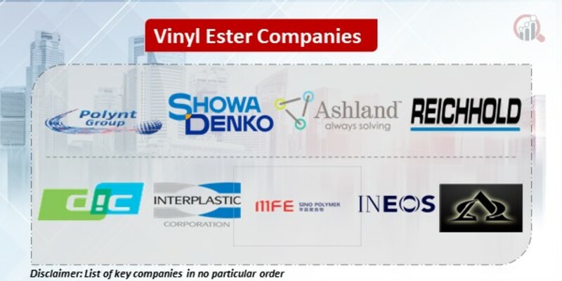 Vinyl Ester Key Companies