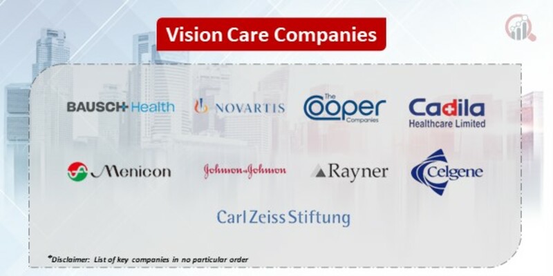 Vision Care Key Companies