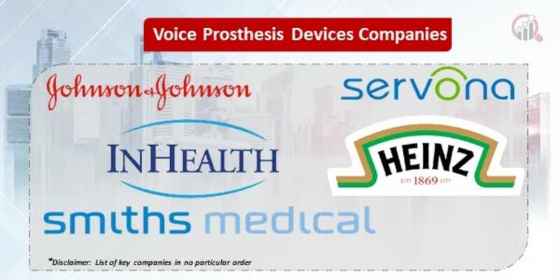 Voice Prosthesis Devices Key Companies