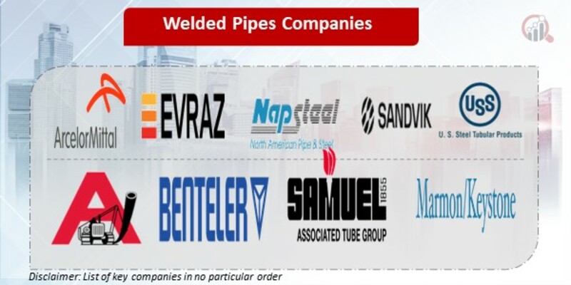 Welded Pipes Key Companies 