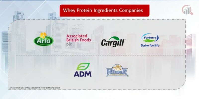 Whey Protein Ingredients Companies
