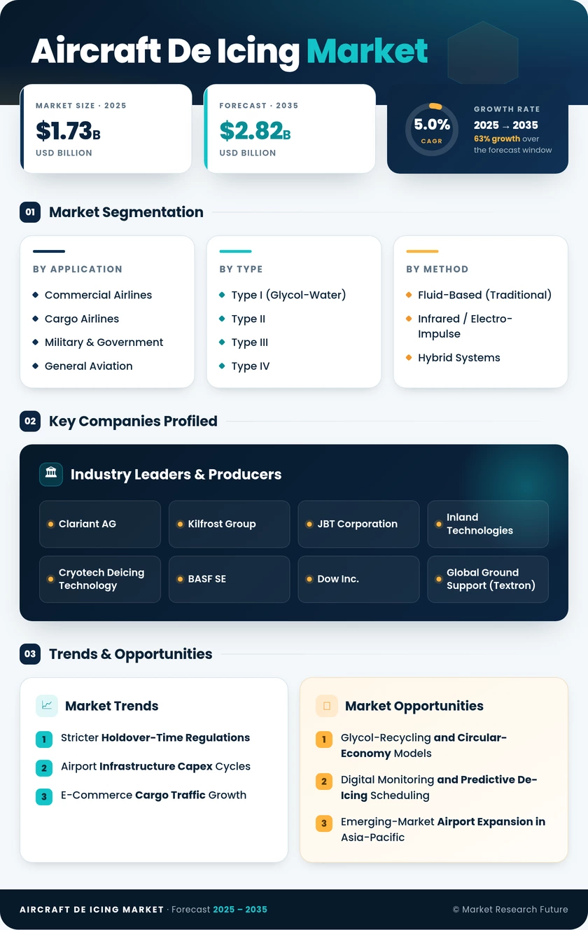Aircraft De-Icing Market Research Report -Forecast till 2035 Infographic