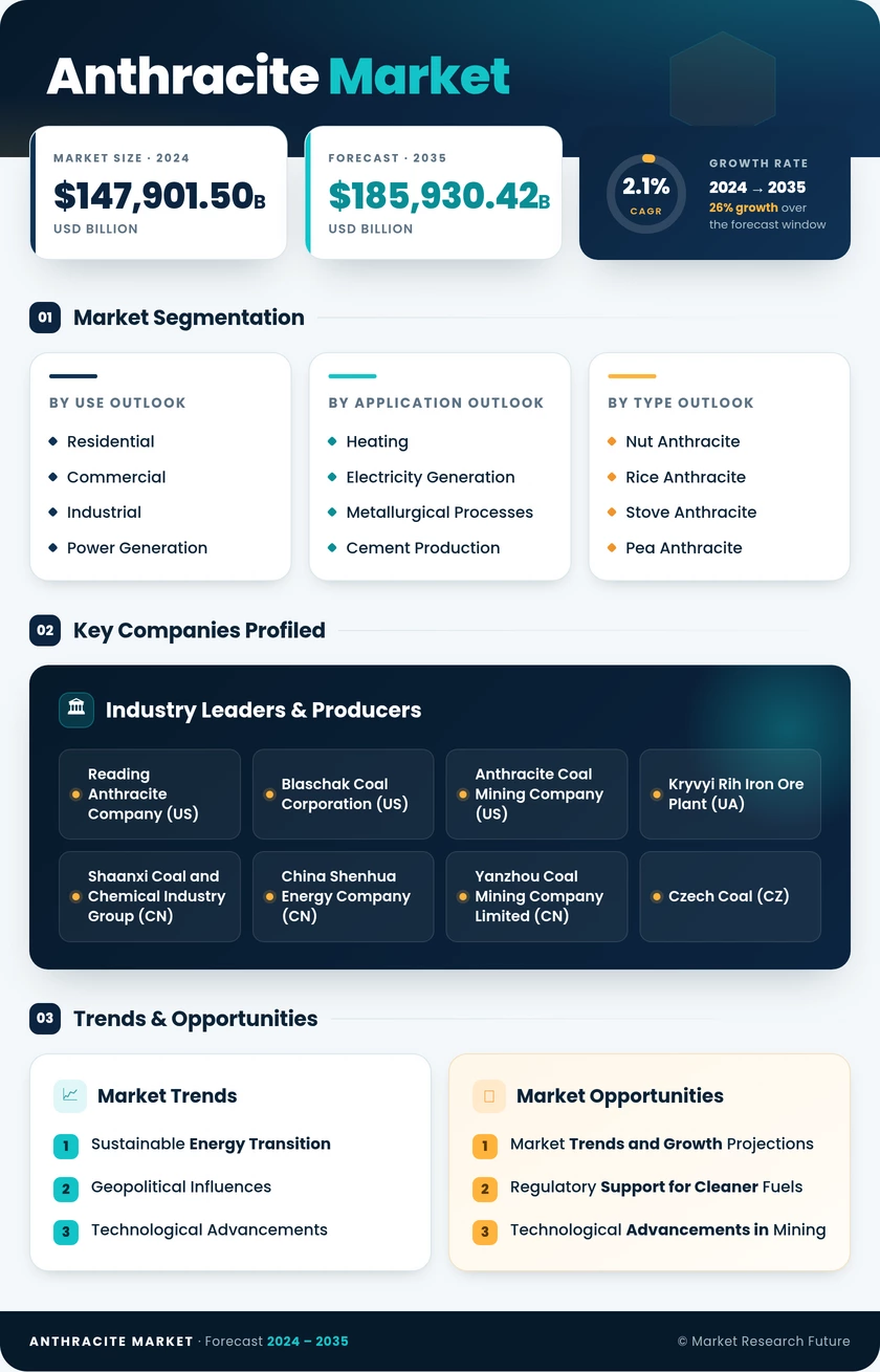 Anthracite Market Research Report- Forecast to 2035 Infographic