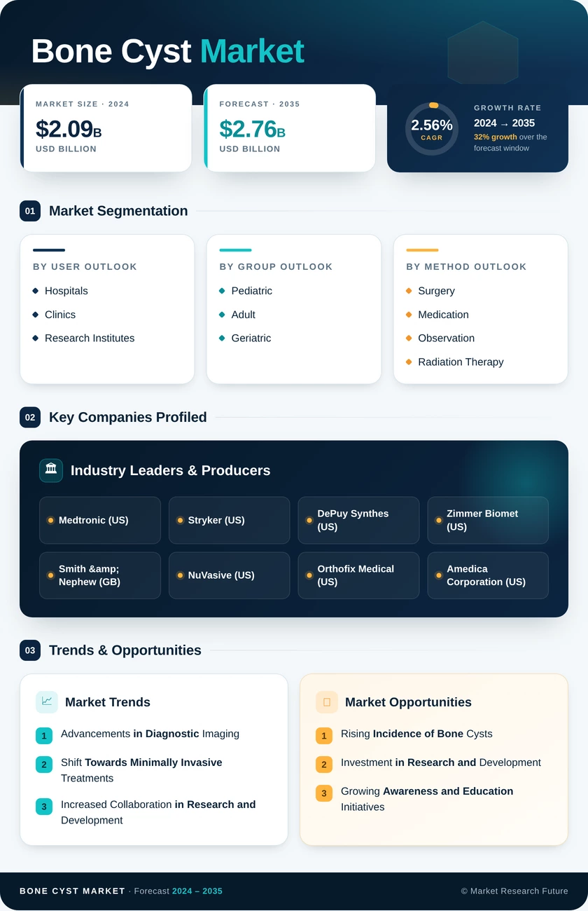 Bone Cyst Market Research Report - Forecast till 2035 Infographic