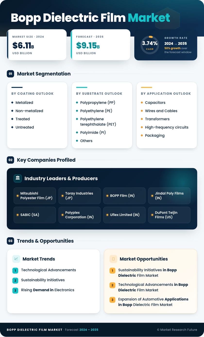 Bopp Dielectric Film Market Research Report — Global Forecast till 2035 Infographic
