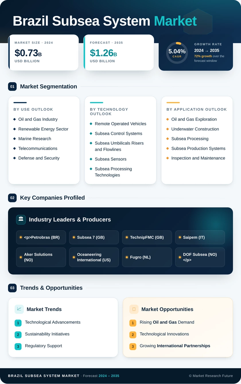 Brazil Subsea System Market Infographic