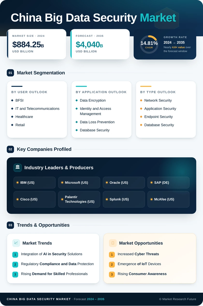 China Big Data Security Market Research Report- Forecast to 2035 Infographic