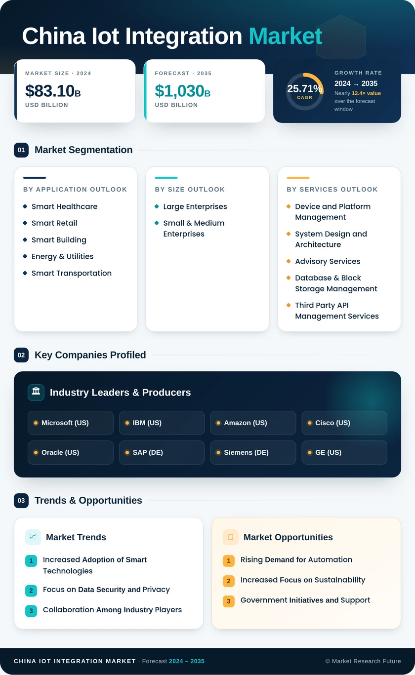 China Iot Integration Market Research Report- Forecast to 2035 Infographic