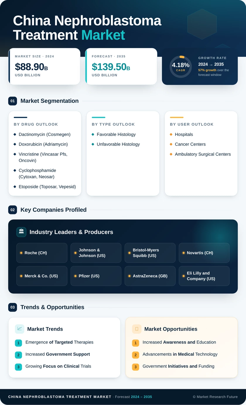 China Nephroblastoma Treatment Market Research Report - Forecast to 2035 Infographic