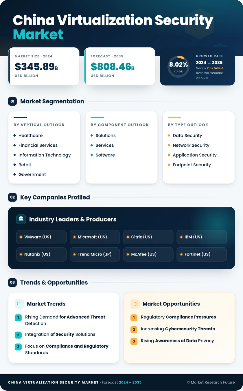 China Virtualization Security Market Research Report- Forecast to 2035 Infographic