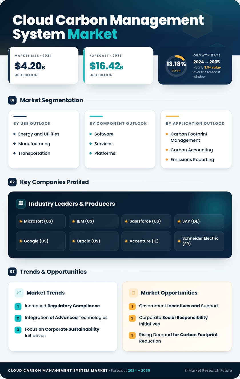Cloud Carbon Management System Market Research Report—Global Forecast till 2035 Infographic