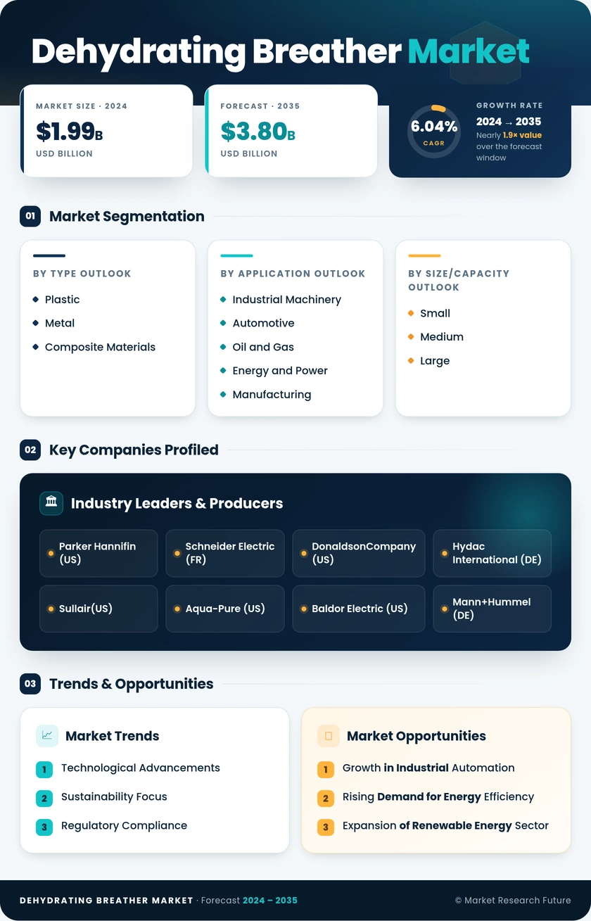 Dehydrating Breather Market Research Report- Forecast till 2035 Infographic