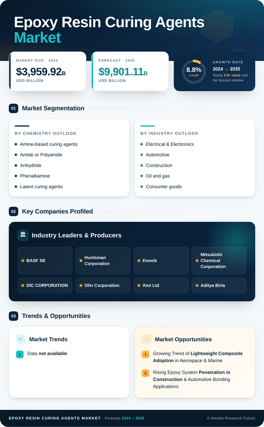 Epoxy Resin Curing Agents Market Research Report-- Forecast Till 2035 Infographic