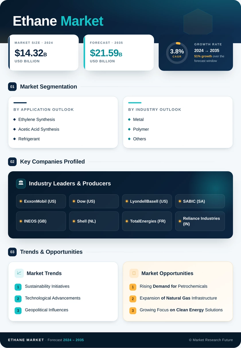 Ethane Market Research Report – Global Forecast till 2035 Infographic