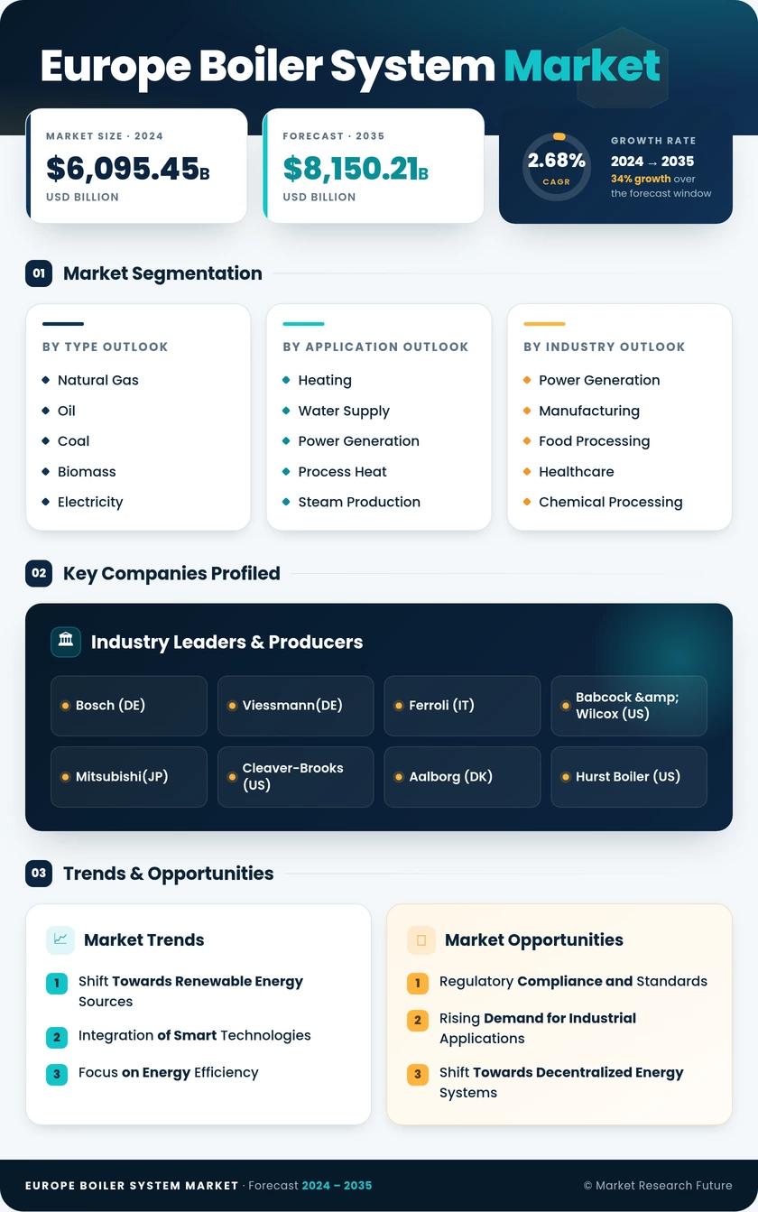 Europe Boiler System Market Research Report – Forecast till 2035 Infographic