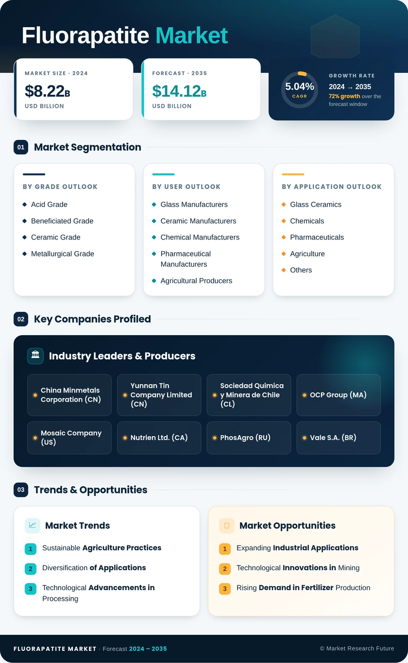 Fluorapatite Market Research Report - Global Forecast till 2035 Infographic
