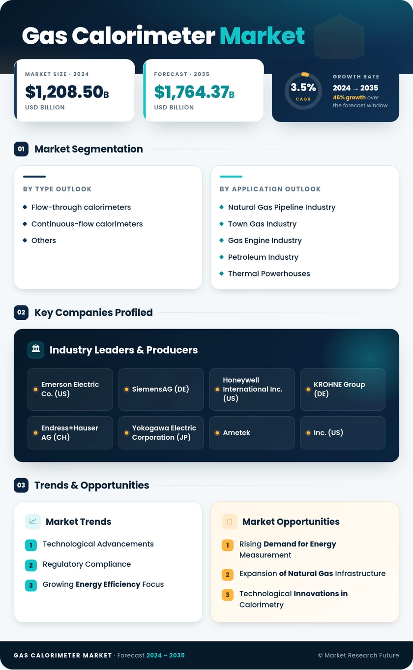 Gas Calorimeter Market Research Report - Global Forecast till 2035 Infographic