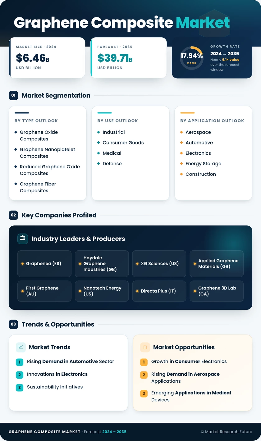 Graphene Composite Market Research Report — Global Forecast till 2035 Infographic