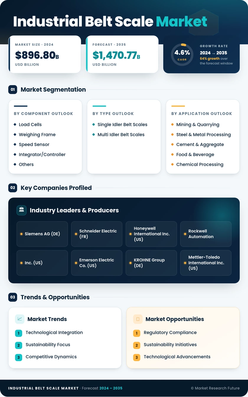 Industrial Belt Scale Market Research Report – Forecast Till 2035 Infographic