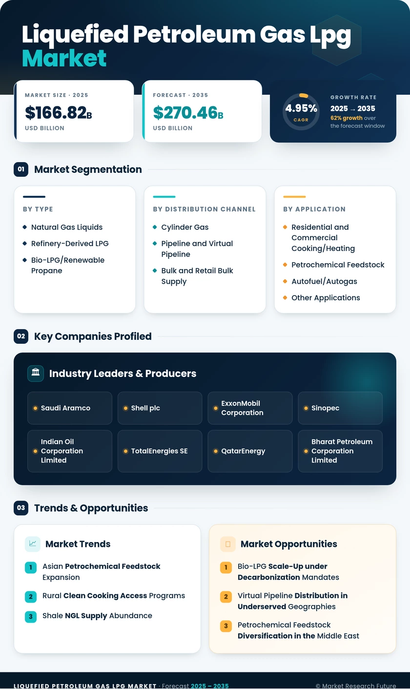 Liquefied Petroleum Gas (LPG) Market Research Report—Global Forecast till 2035 Infographic