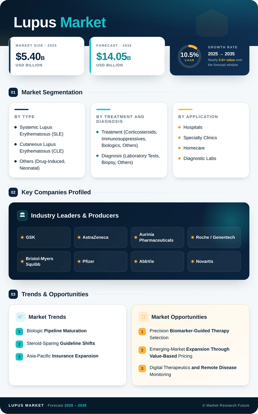 Lupus Market Research Report- Forecast till 2035 Infographic