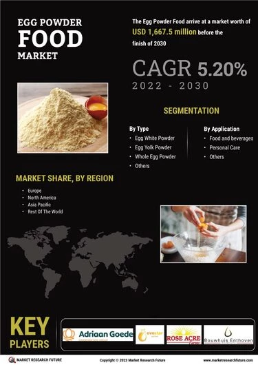 Egg Powder Food Market Size, Share, Industry Analysis to 2032