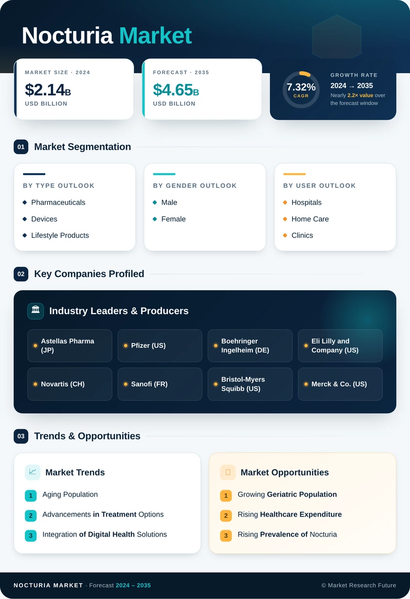 Nocturia Market Research Report - Global Forecast till 2035 Infographic