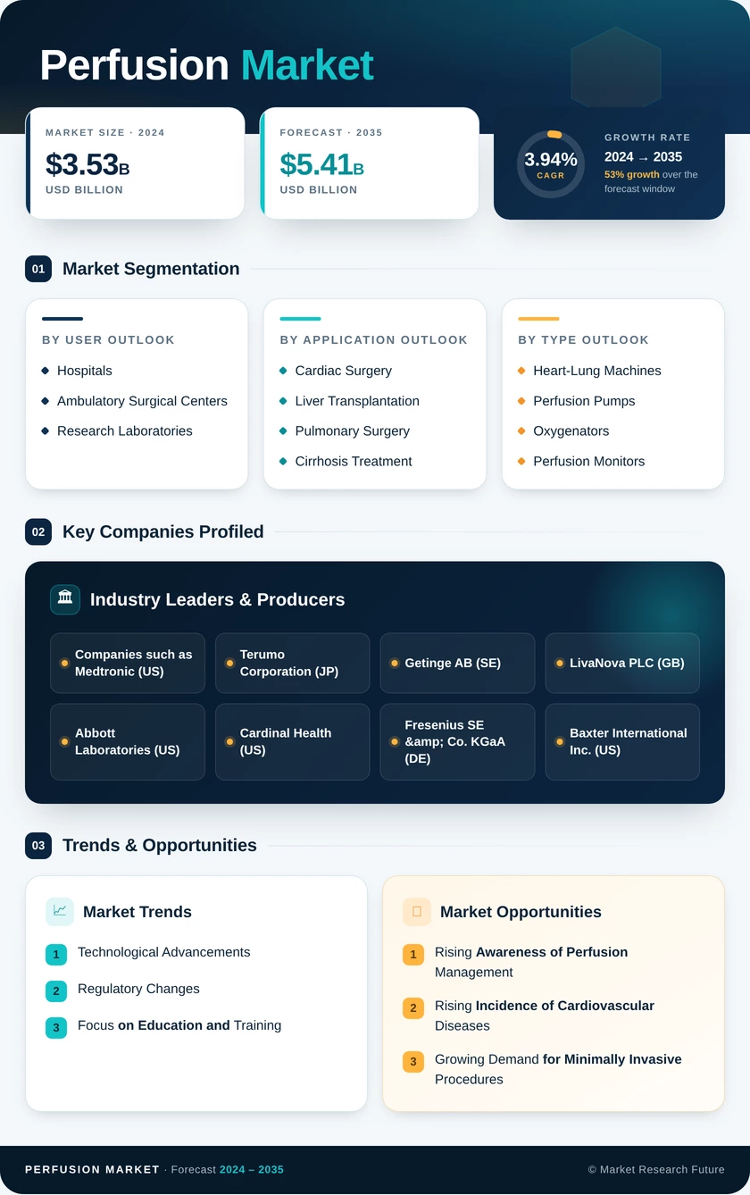 Perfusion Market Research Report-Forecast to 2035 Infographic