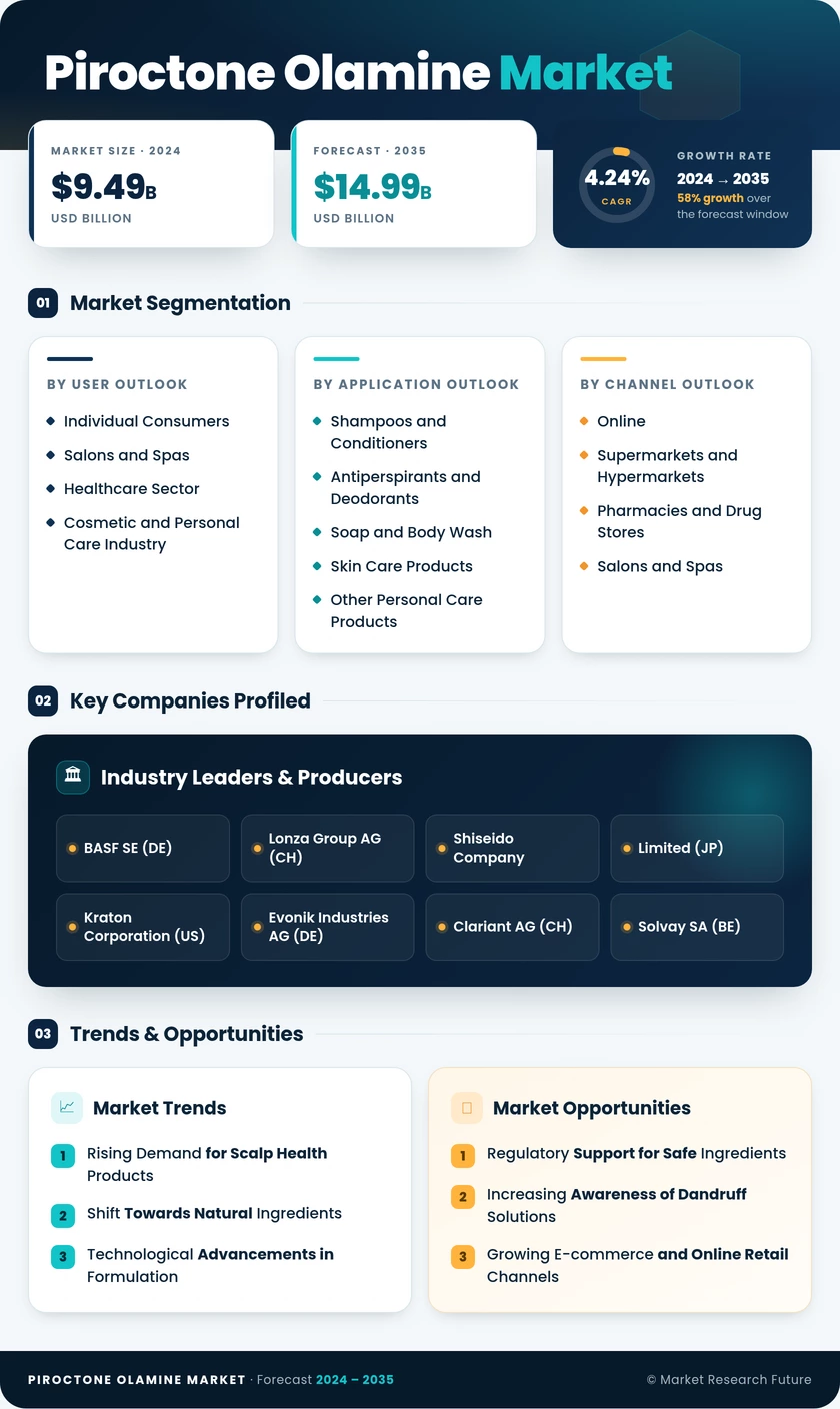 Piroctone Olamine Market Research Report — Global Forecast till 2035 Infographic