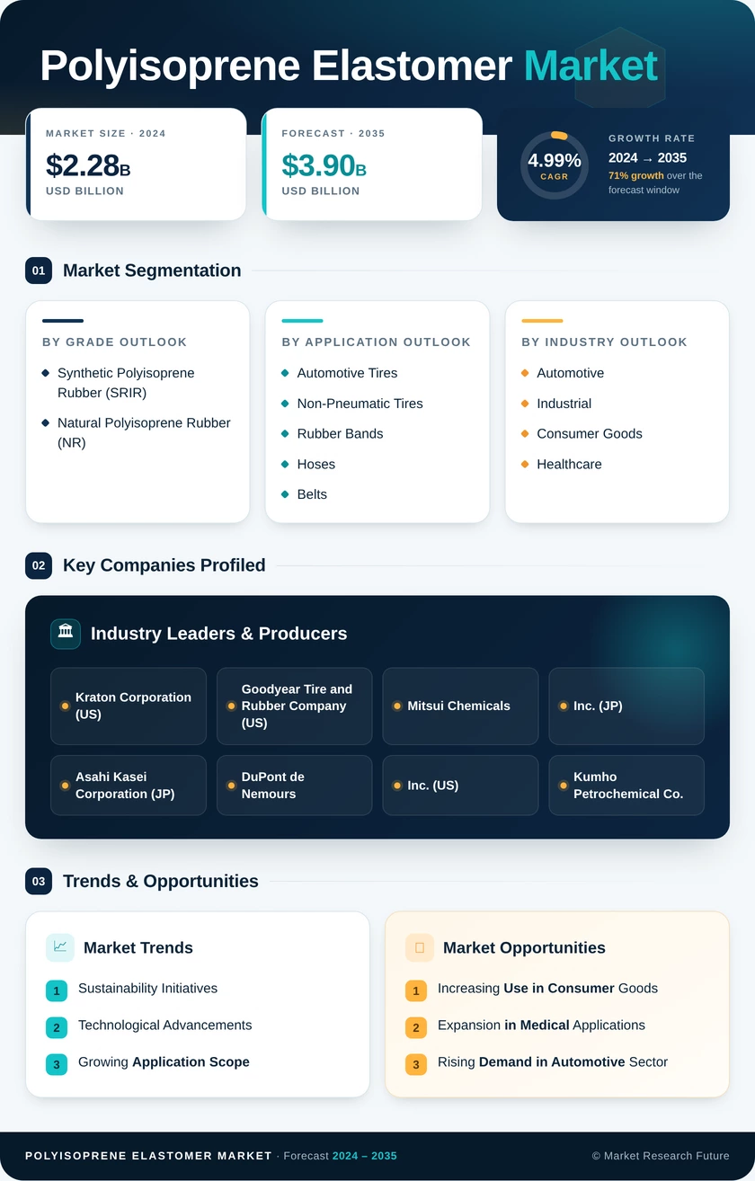 Polyisoprene Elastomer Market Research Report - Forecast Till 2035 Infographic