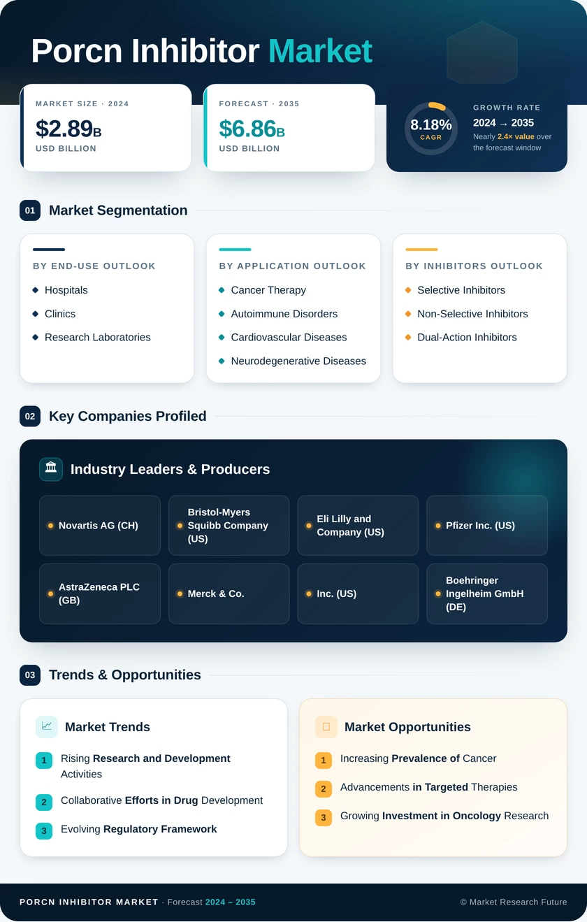 PORCN Inhibitor Market Research Report-Forecast Till 2035 Infographic