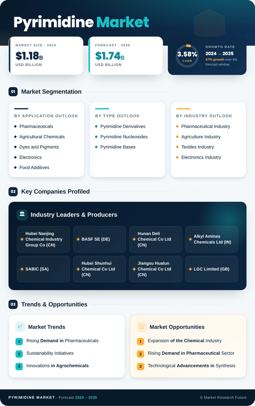 Pyrimidine Market Research Report - Global Forecast till 2035 Infographic