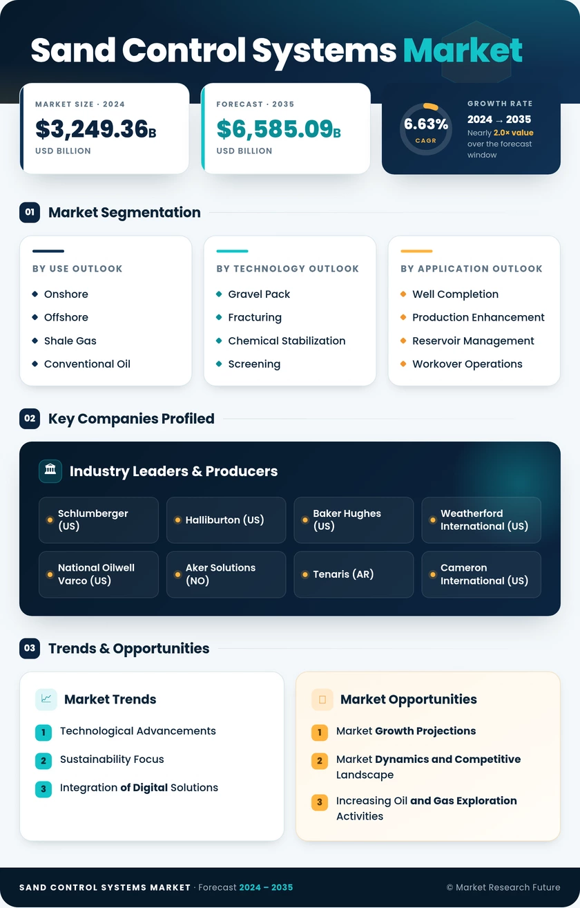 Sand Control Systems Market Research Report – Forecast to 2035 Infographic