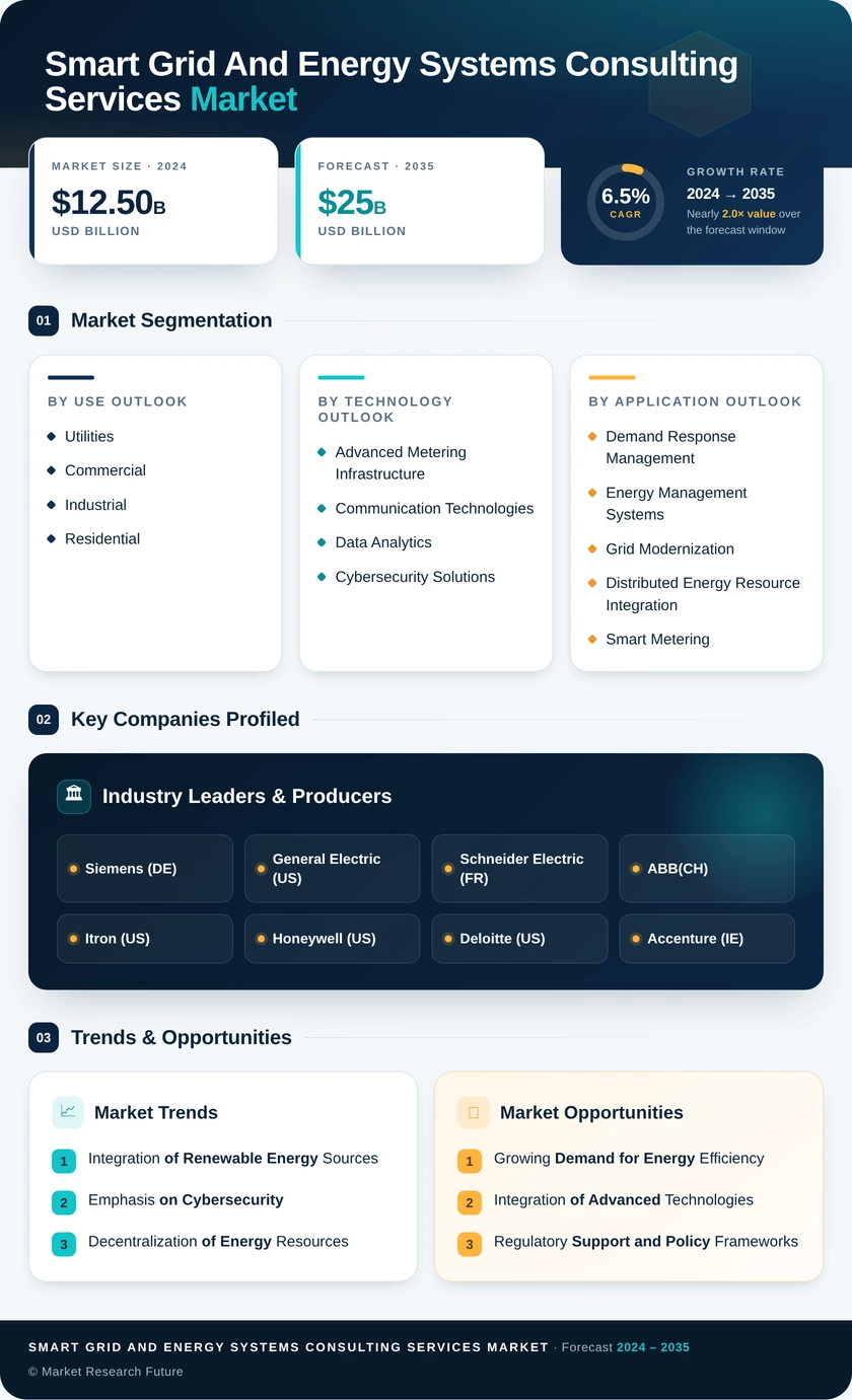 Smart Grid and Energy Systems Consulting Services Market Infographic